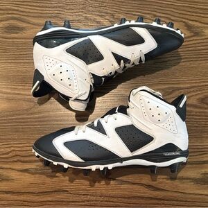 Size 14 Air Jordan 6 Retro TD Oreo Lunarlon Football Cleats 645419-110